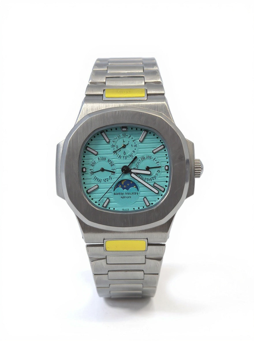 Patek Philippe Nautilus Moonphase – Tiffany Blue Dial (Stainless Steel)