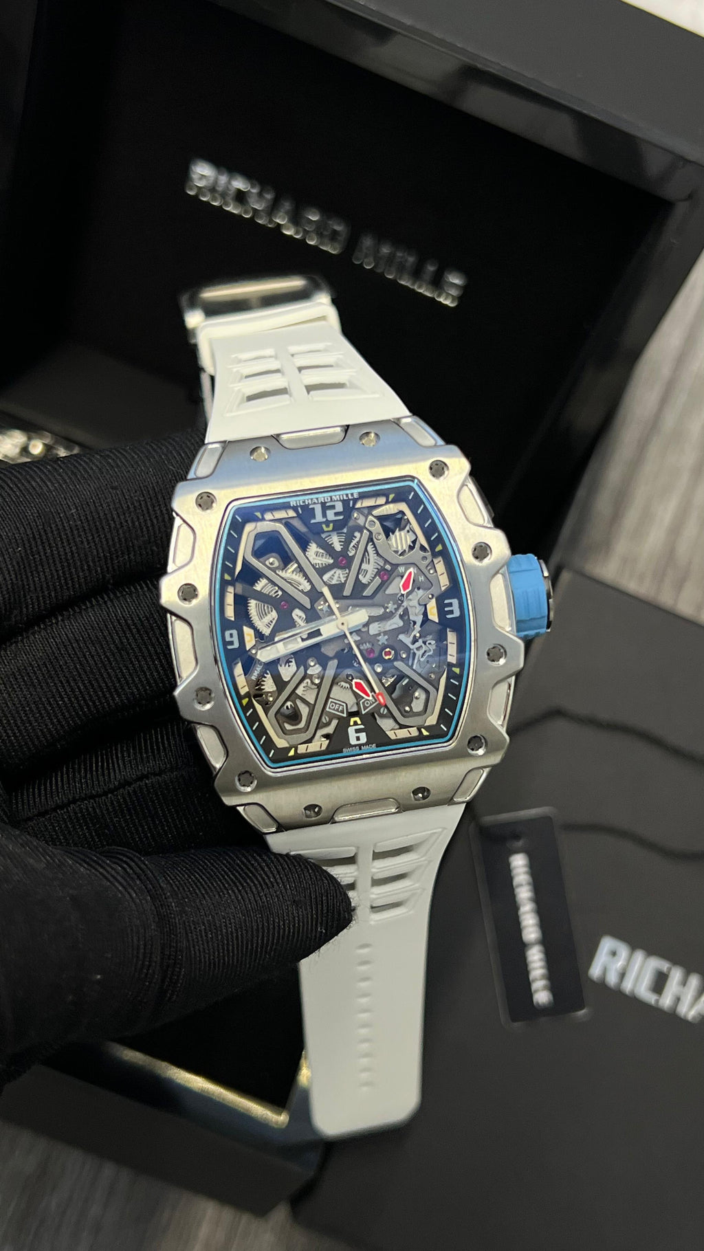 Richard Mille RM 35-03 Automatic Winding Rafael Nadal – White Edition