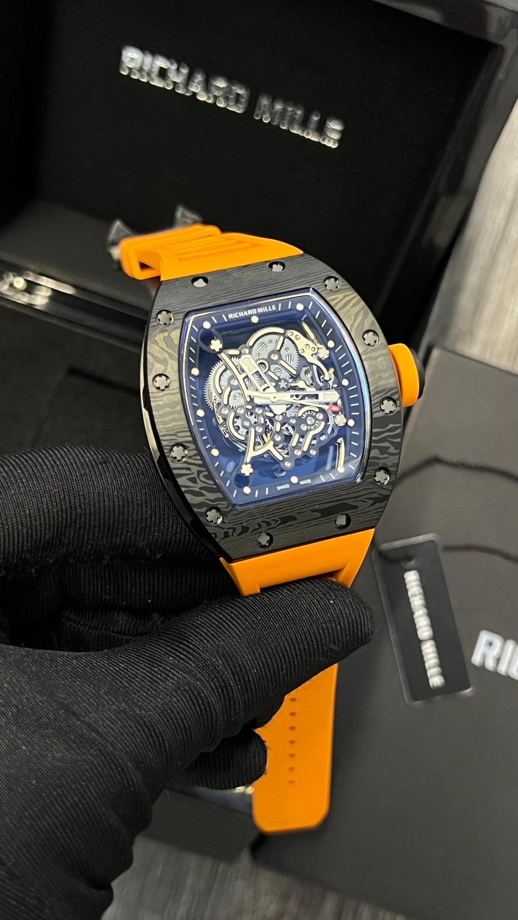 Richard Mille RM 35-02 Rafael Nadal – Carbon-black Orange Edition