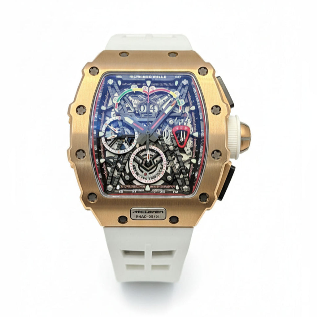 Richard Mille RM 11-03 FM  Rose gold_White