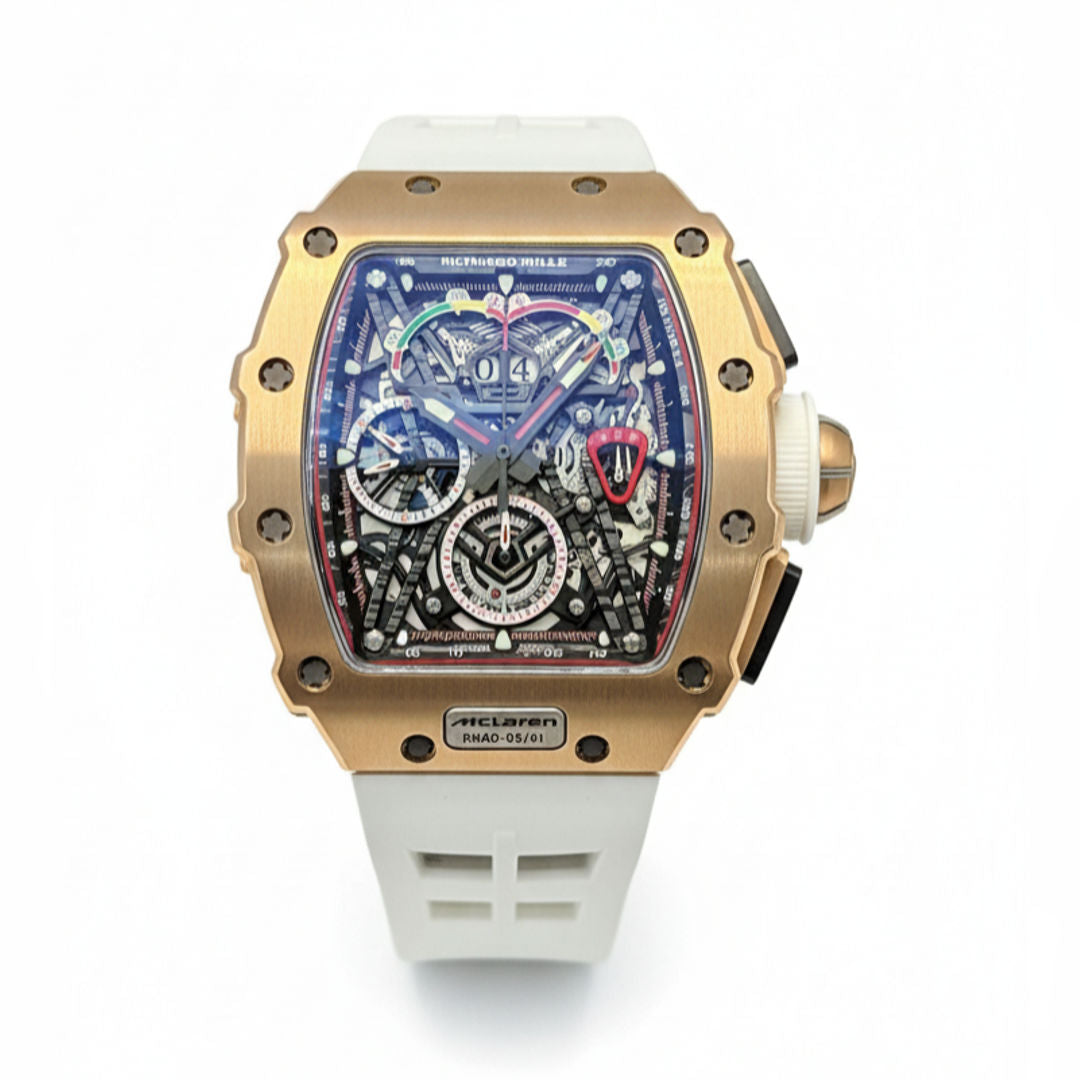 Richard Mille RM 11-03 FM  Rose gold_White