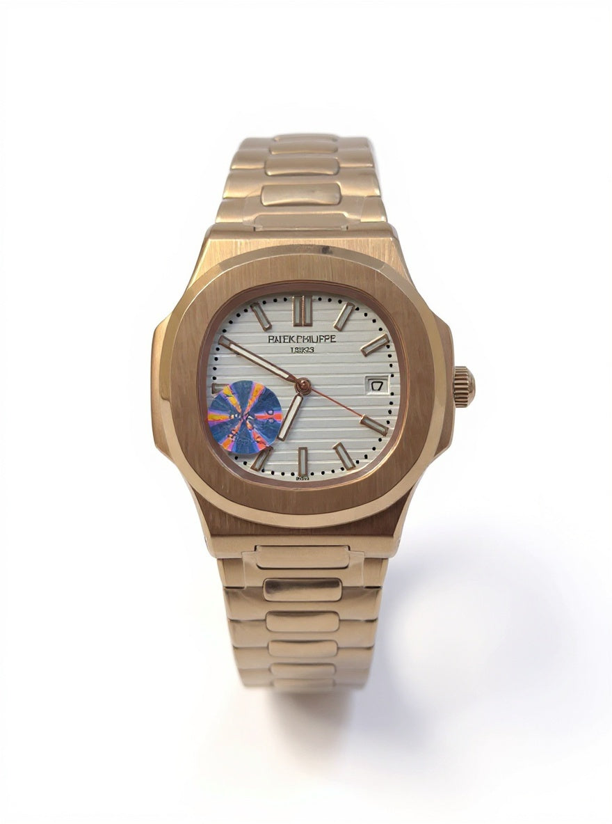 Patek Philippe Nautilius White Dial