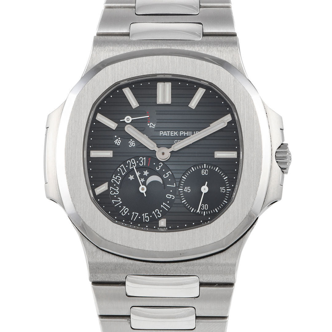 Patek Philippe Nautilus – Black Dial Stainless Steel